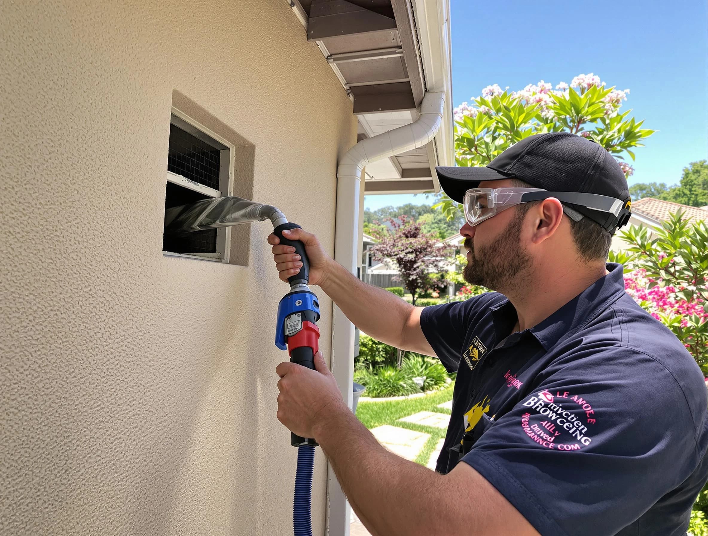 Professional dryer vent cleaning by Ontario Dryer Vent Cleaning in Ontario