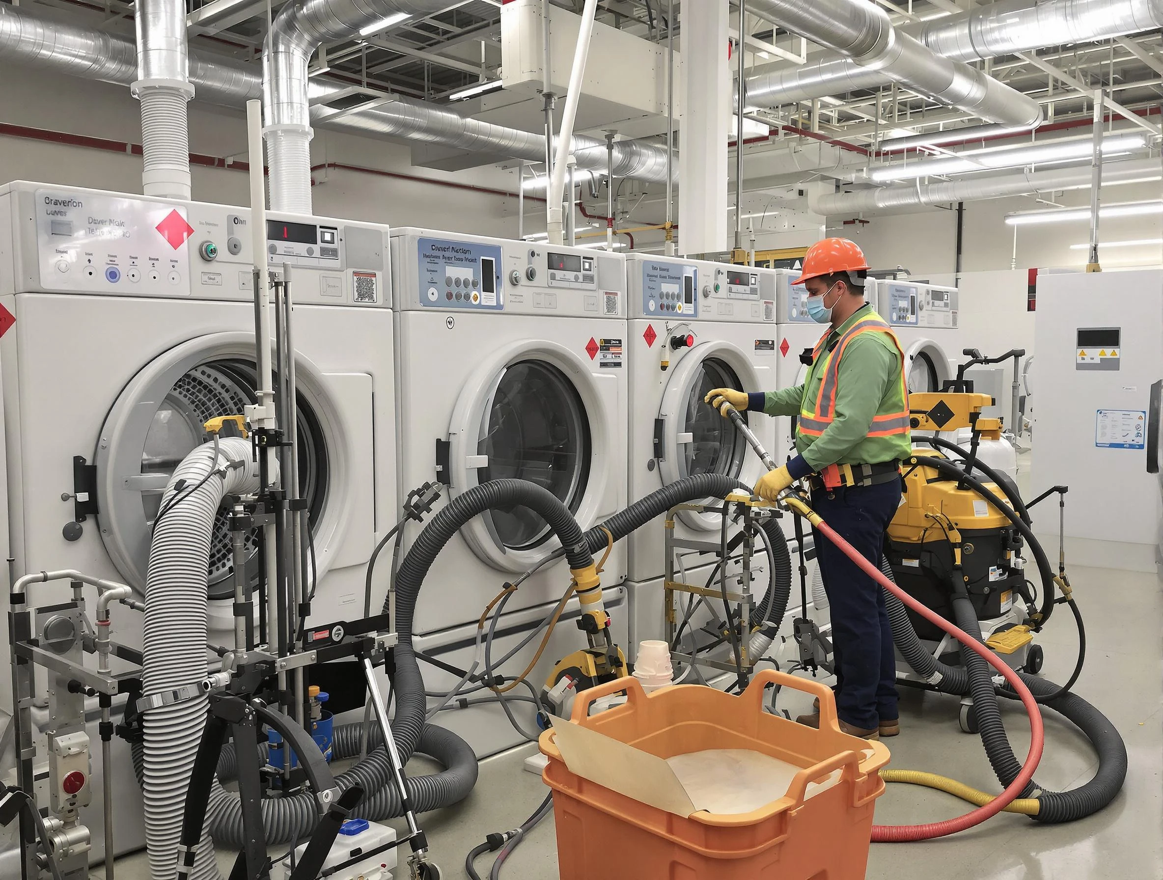 Commercial-grade dryer vent cleaning by Ontario Dryer Vent Cleaning in Ontario