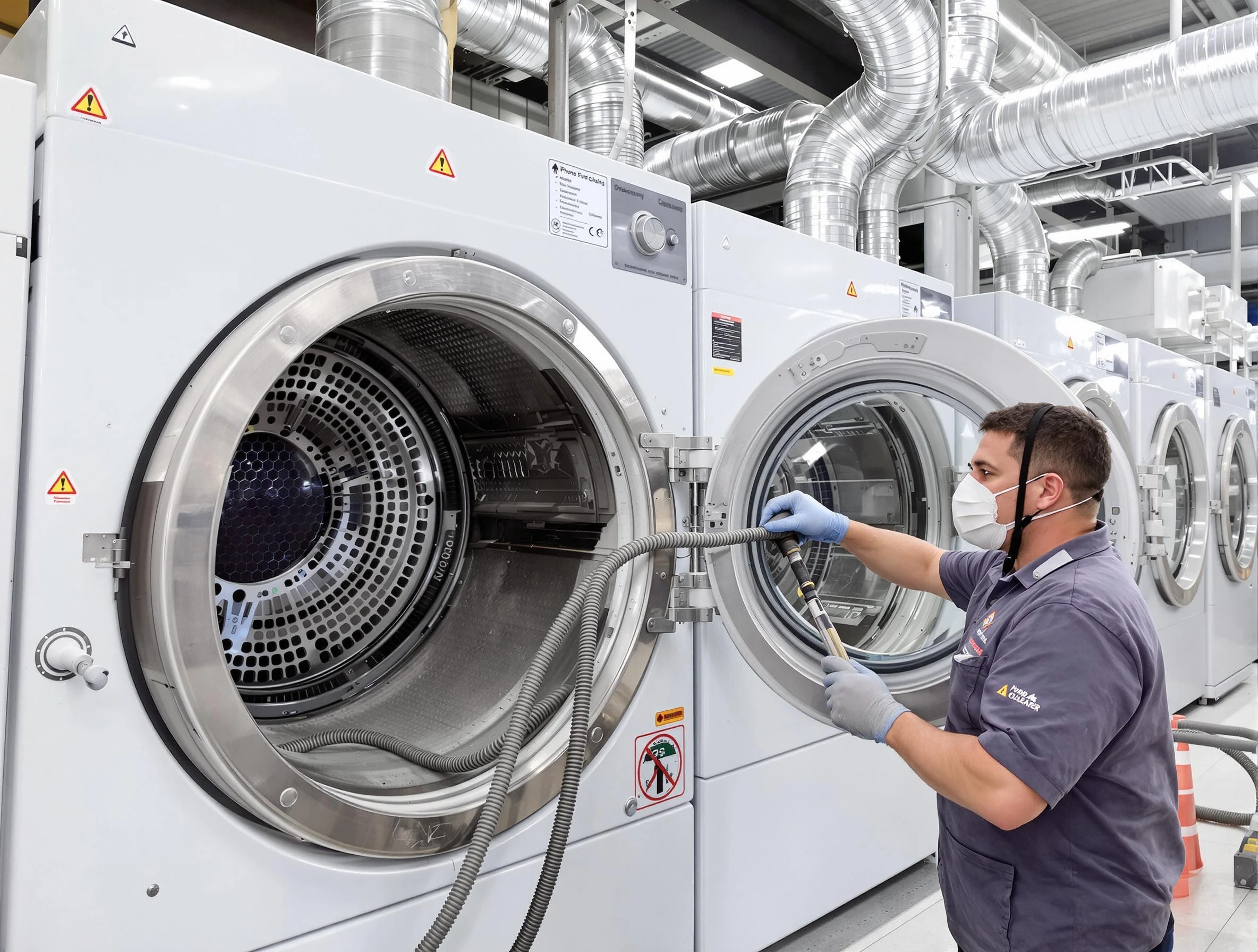 Industrial-grade dryer vent cleaning by Ontario Dryer Vent Cleaning in Ontario